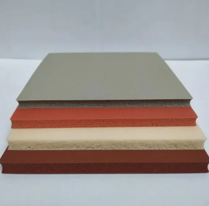 Fire - rezistentný silikónový gumový list